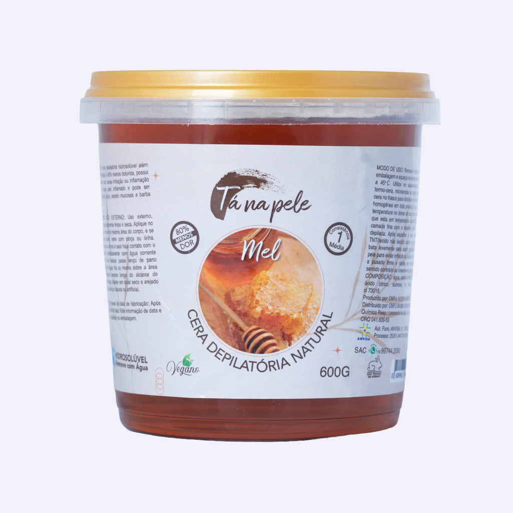 Cera Depilatória Hidrossolúvel 600g