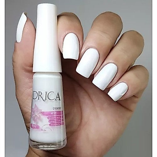 Kit 3 Esmalte Drica Francesinha - Branco Transparente Perolado