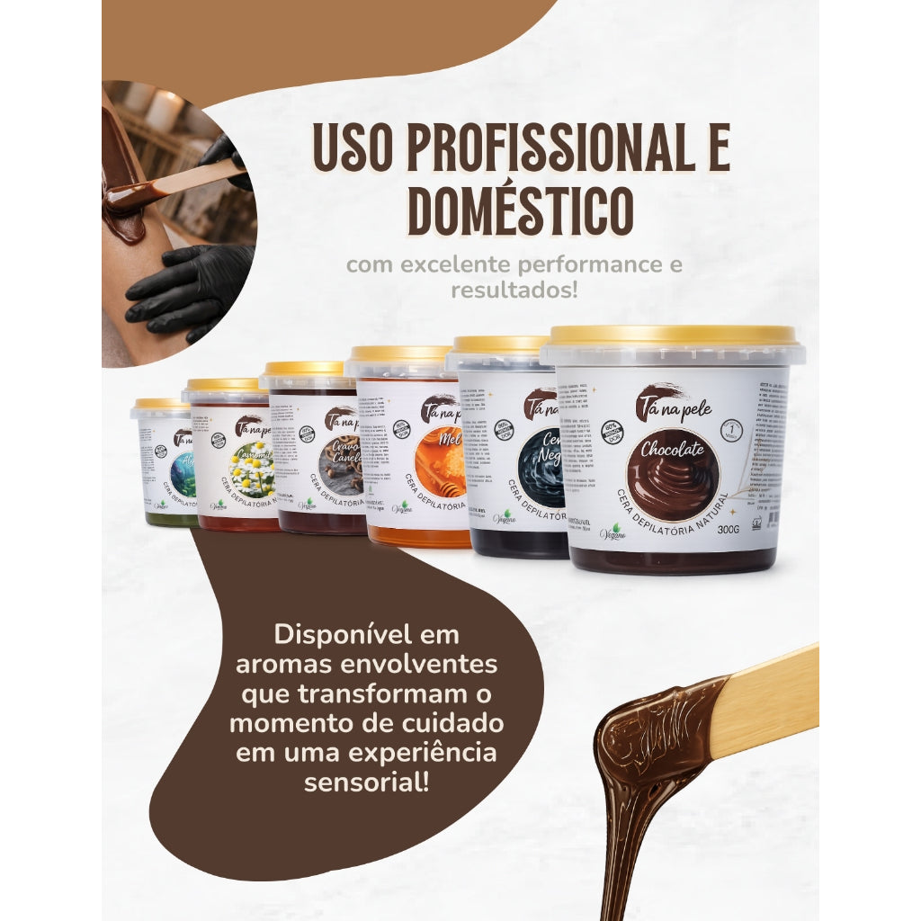 Cera Depilatória Hidrossolúvel 300g