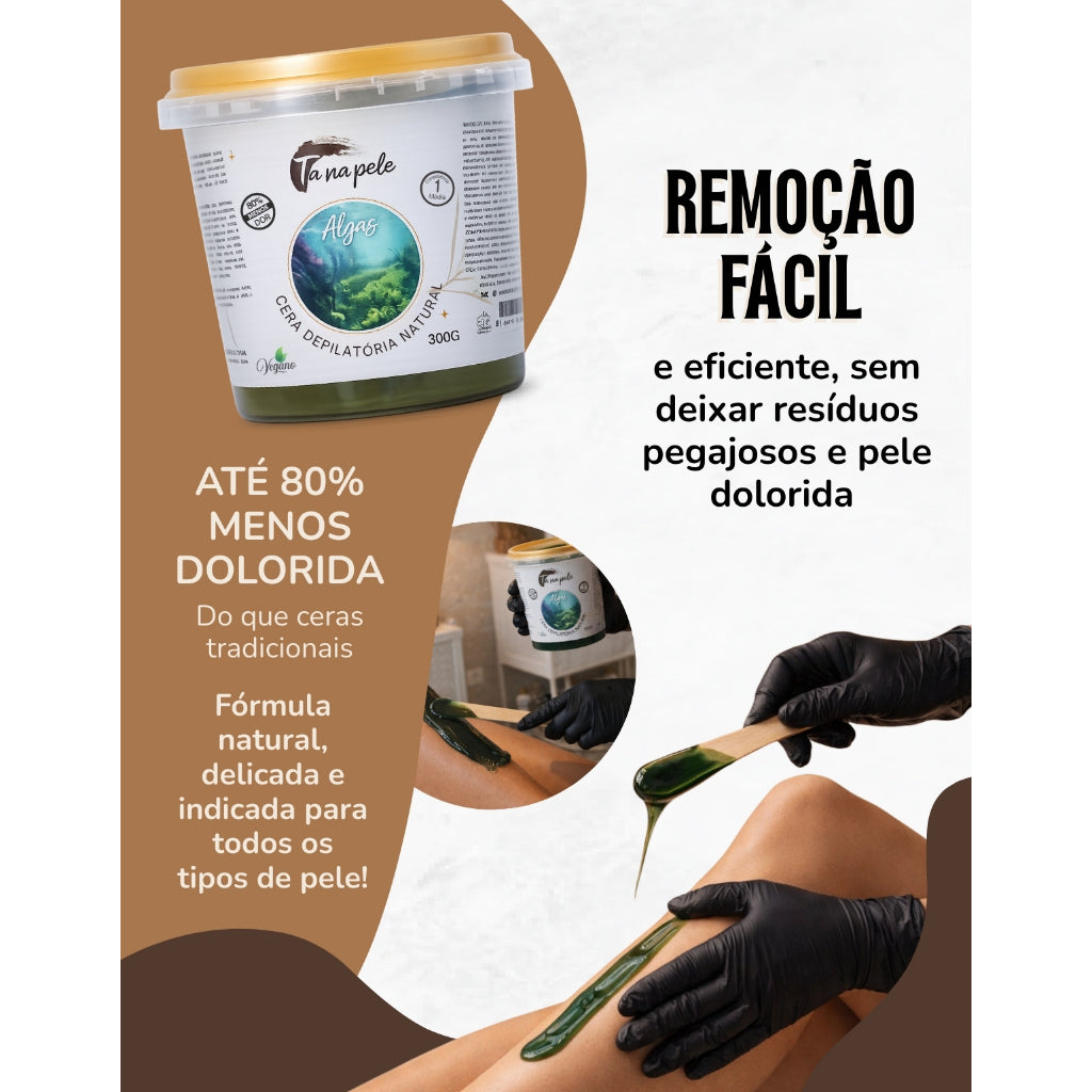 Cera Depilatória Hidrossolúvel 600g