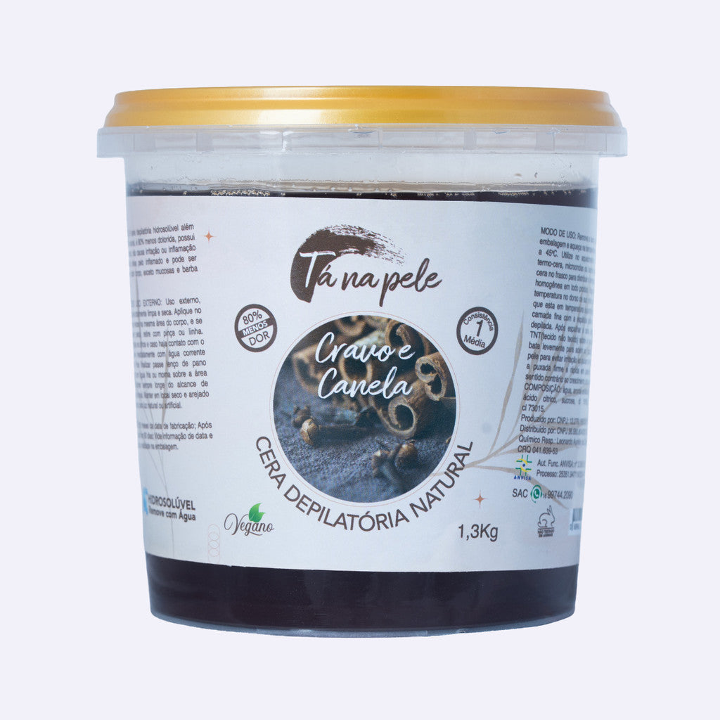 Cera Depilatória Hidrossolúvel 1,3 kg