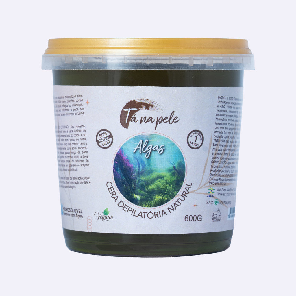 Cera Depilatória Hidrossolúvel 600g
