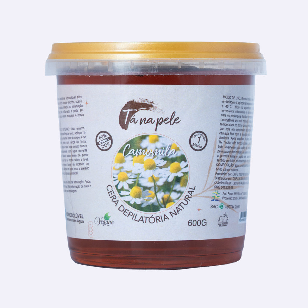 Cera Depilatória Hidrossolúvel 600g