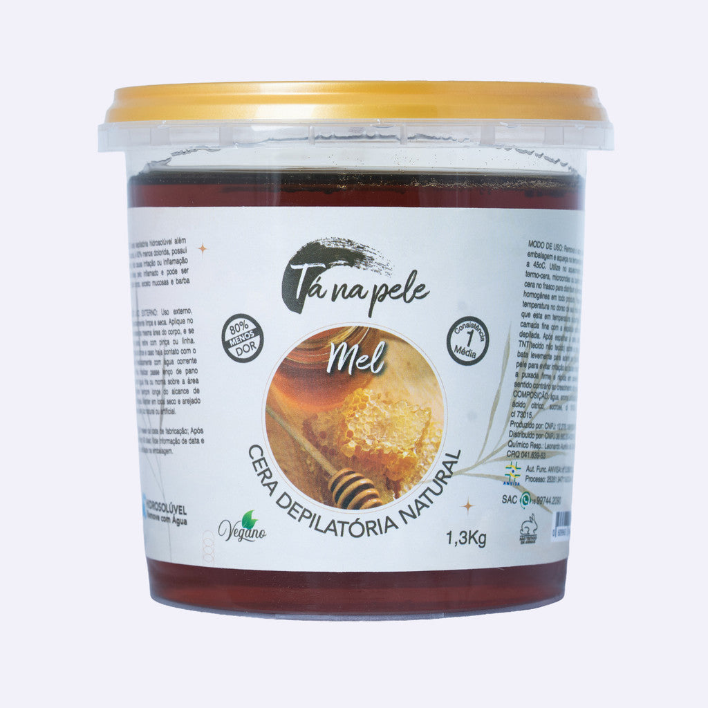 Cera Depilatória Hidrossolúvel 1,3 kg
