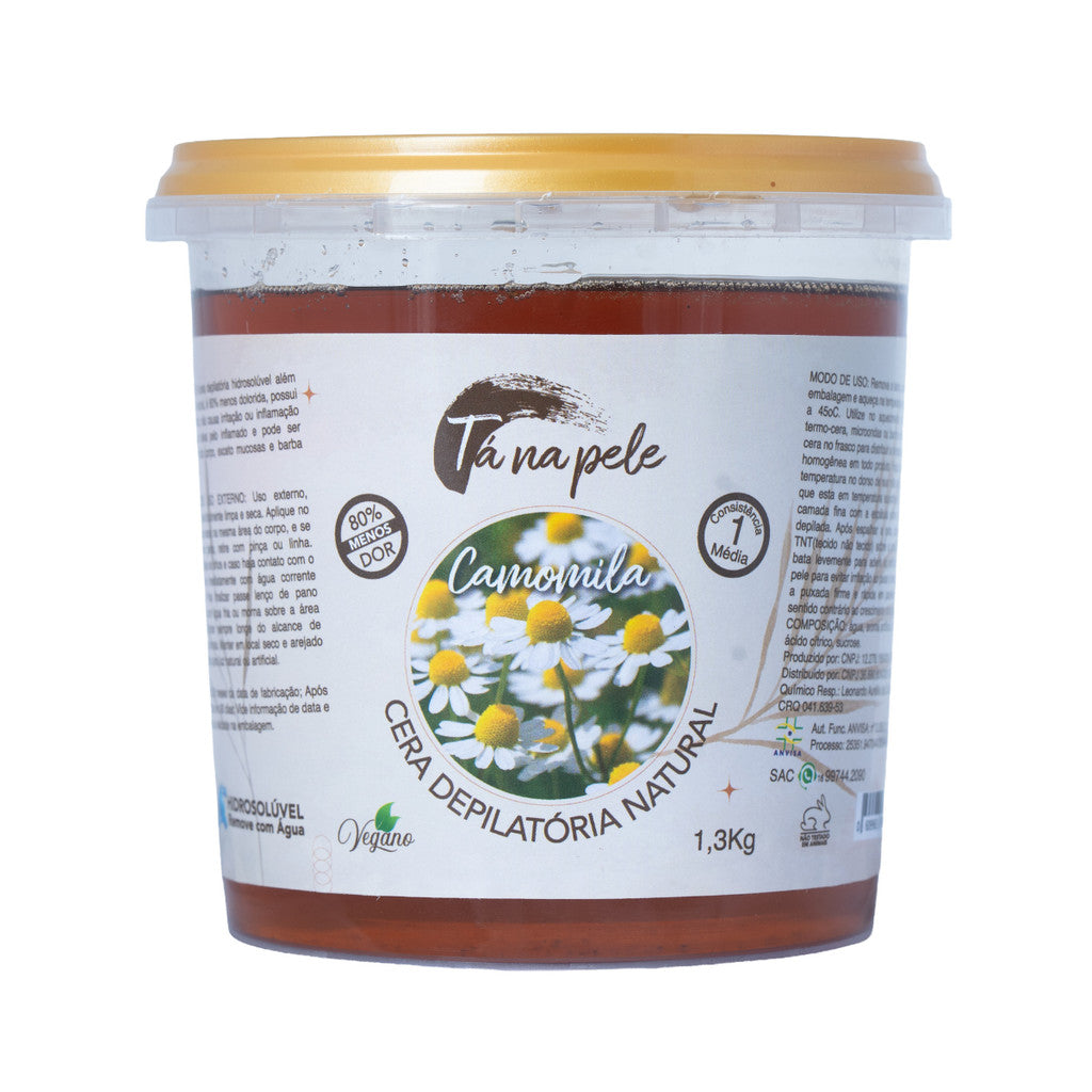 Cera Depilatória Hidrossolúvel 1,3 kg